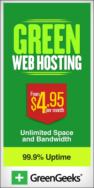 GreenGeeks web hosting offer
